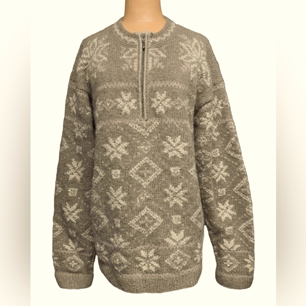 Nomadic Traders, Hand knit Wool Sweater
